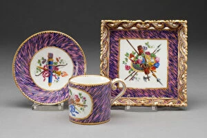 Coffee Gallery: Coffee Cup, Saucer, and Tray, Sèvres, 1761. Creator
