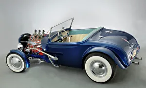 Hot Rod Prints: Coffee Grinder 1930 Ford A Custom Car