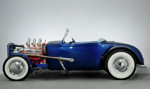 Hot Rod Prints: Coffee Grinder 1930 Ford A Custom Car
