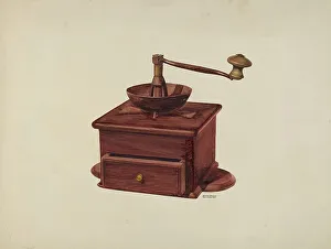 Hand Cranked Prints: Coffee Grinder, 1937. Creator: Dayton Brown