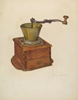 Archie Thompson Gallery: Coffee Mill, c. 1941. Creator: Archie Thompson