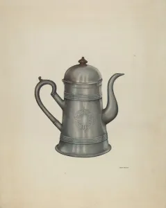 Frank Mcentee Prints: Coffee Pot, 1935 / 1942. Creator: Frank McEntee