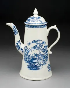 Coffee Pot, Derby, 1765 / 70. Creator: Derby Porcelain Manufactory England