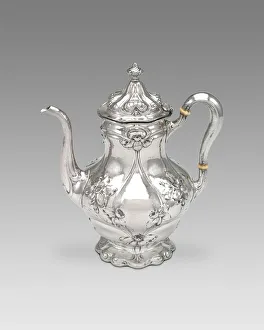 Gorham Manufacturing Co Prints: Coffee Pot (part of a set), 1900. Creator: Gorham Manufacturing Company