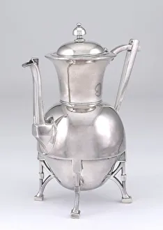 Coffee pot or teapot, 1870 / 73. Creator: Webster Manufacturing Company