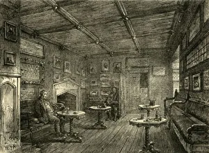 Coffee Room at St. Johns Gate, (c1872). Creator: Unknown
