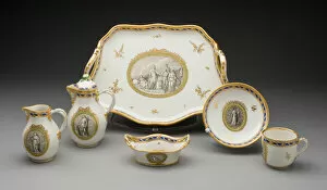 Vienna Gallery: Coffee Service, Vienna, c. 1770. Creator: Vienna State Porcelain Manufactory