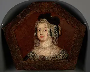 Copper Prints: Coffin Portrait of an Unknown Woman, 2nd half of 17th century. Creator: Unknown