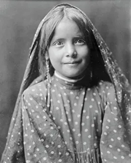 Tewa Prints: Cohit Songwi, c1905. Creator: Edward Sheriff Curtis
