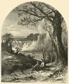 Woodward John Douglas Prints: Cohoes Falls, 1874. Creator: John Karst