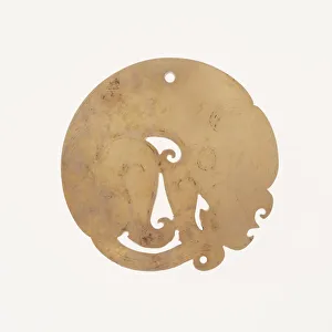 Zhou Dynasty Prints: Coiled Animal Pendant, Eastern Zhou dynasty or Western Han dynasty 3rd / 2nd century B. C