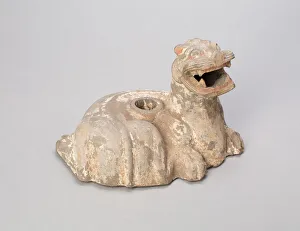 Coiled Feline, Han dynasty (206 B. C. -A. D. 221). Creator: Unknown