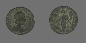 Gordian Prints: Coin Depicting the Empress Tranquillina, 238-244. Creator: Unknown