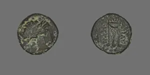Coin Depicting the God Apollo, 261-246 BCE. Creator: Unknown