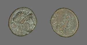Coin Depicting the God Apollo, 2nd-1st century BCE. Creator: Unknown