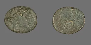 Coin Depicting the God Apollo, 2nd-1st century BCE. Creator: Unknown
