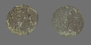 Coin Depicting the God Apollo, 2nd-1st century BCE. Creator: Unknown