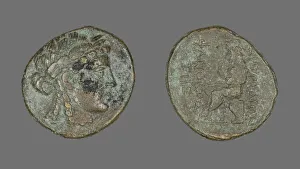 Coin Depicting the God Apollo, 2nd-1st century BCE. Creator: Unknown