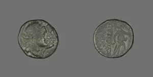 Diana Collection: Coin Depicting the God Apollo and the Goddess Artemis, 2nd-1st century BCE