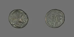 Diana Collection: Coin Depicting the God Apollo and the Goddess Artemis, 2nd-1st century BCE