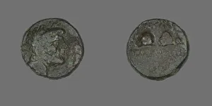 Coin Depicting the God Zeus, 1st century BCE. Creator: Unknown