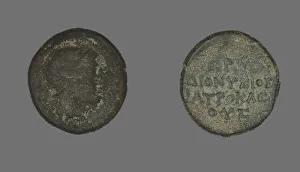Coin Depicting the Goddess Athena, 300-200 BCE. Creator: Unknown