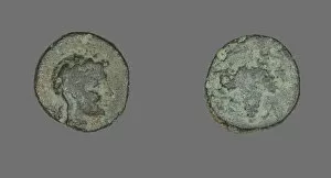 Wisdom Gallery: Coin Depicting the Goddess Athena, about 3rd century BCE. Creator: Unknown
