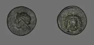 Coin Depicting the Goddess Hera (?), 5th century BCE. Creator: Unknown