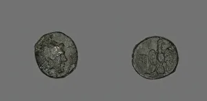 Perseus Prints: Coin Depicting the Hero Perseus, 178-168 BCE. Creator: Unknown