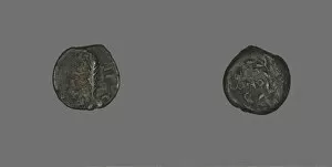Palestine Collection: Coin Depicting a Palm Branch, 58-59, Procurator-Antonius Felix (Neros reign)