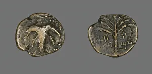 Israeli Prints: Coin Depicting a Palm Tree, 132-135. Creator: Unknown