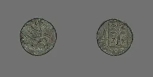 Pegasus Prints: Coin Depicting Pegasus, 4th century BCE. Creator: Unknown
