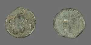 Coin Depicting Pegasus, 4th century BCE. Creator: Unknown