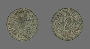 Coin Depicting Populus Romanus, 79-81 or 211-217. Creator: Unknown