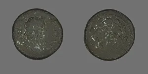 Coin Depicting Senate, 193-211. Creator: Unknown