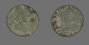 Senate Prints: Coin Depicting Senate, 3rd century. Creator: Unknown