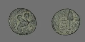 Coin Depicting Sphinx, after 84 BCE. Creator: Unknown