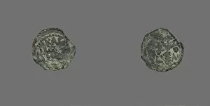 Coin Depicting a Stalk of Grain, Procurator M. Ambibulus (reign of Augustus