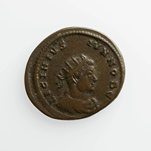 Licinius Prints: Coin of Licinius II, A.D. 317-324. Creator: Unknown