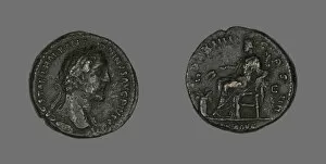 Coin Portraying Emperor Antoninus Pius, 151. Creator: Unknown