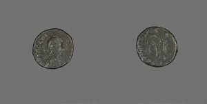 Coin Portraying Emperor Arcadius, 383-408. Creator: Unknown
