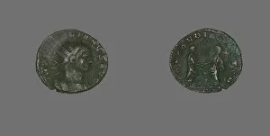 Lucius Domitius Aurelianus Collection: Coin Portraying Emperor Aurelian, 270-275. Creator: Unknown