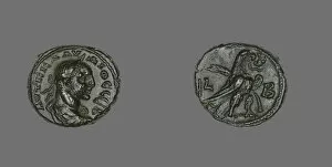 Billon Gallery: Coin Portraying Emperor Claudius II Gothicus, 268-270. Creator: Unknown
