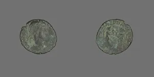Coin Portraying Emperor Constans, 335-350 CE. Creator: Unknown
