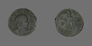 Numismatology Collection: Coin Portraying Emperor Constantine I, 307-337 AD. Creator: Unknown
