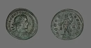 Coin Portraying Emperor Constantine I, 307-337 AD. Creator: Unknown