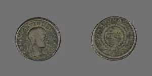 Coin Portraying Emperor Constantine I, 307-337 AD. Creator: Unknown