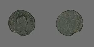 Coin Portraying Emperor Constantine I, 310-311 AD. Creator: Unknown