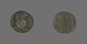 Caesar Collection: Coin Portraying Emperor Constantine I or Emperor Constantine II, 307-337