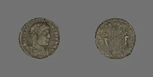 Coin Portraying Emperor Constantine II Caesar, 333-334. Creator: Unknown